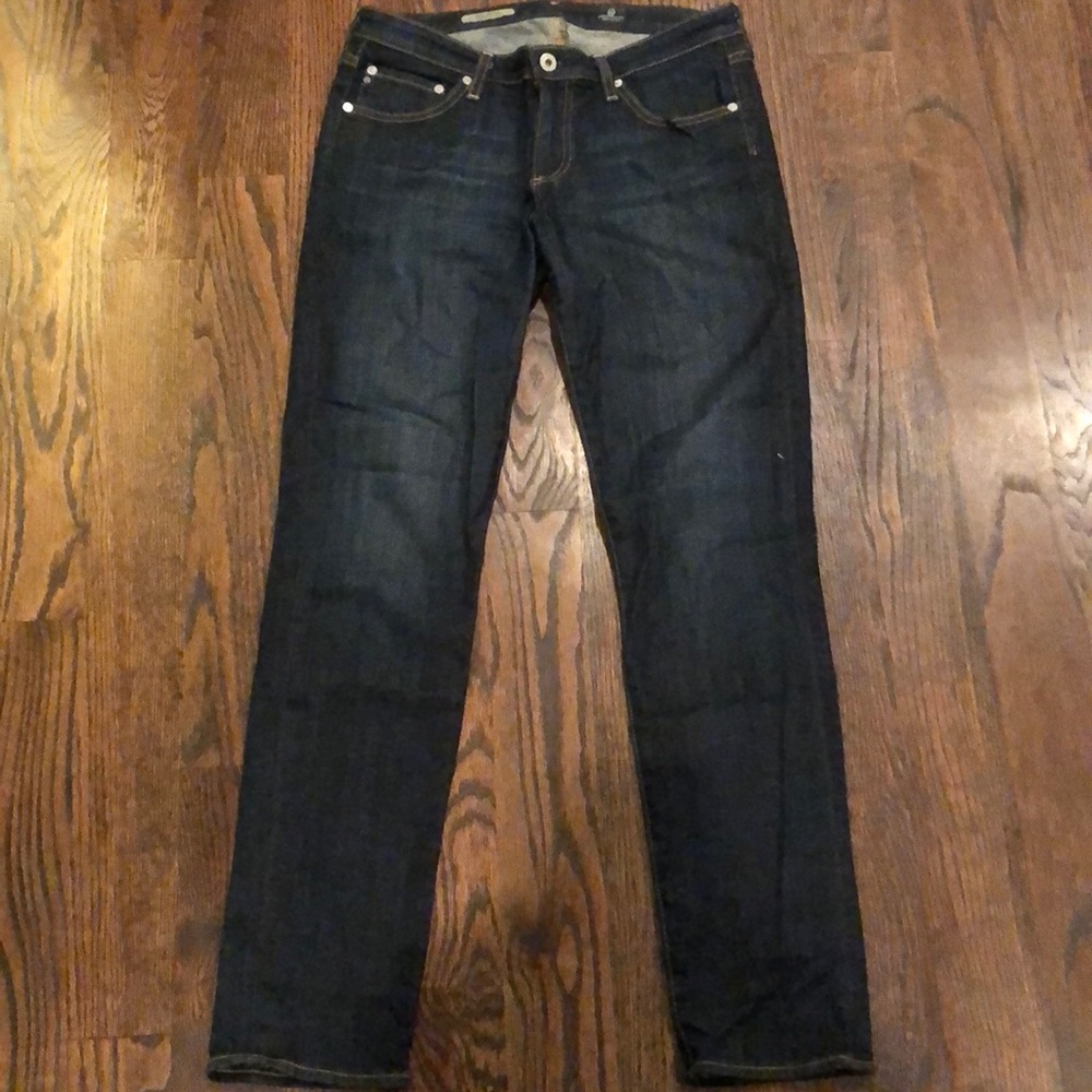 AG straight leg stretch denim jeans